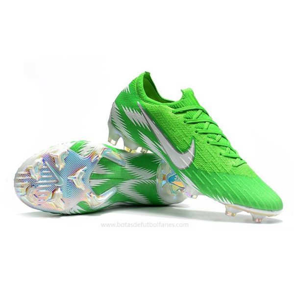 Nike Mercurial Vapor Elite FG para Mujeres Verde Plata